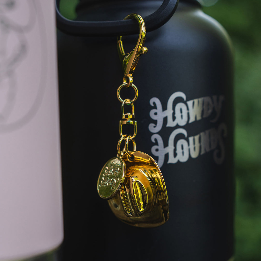 Charm Keychain - Gold