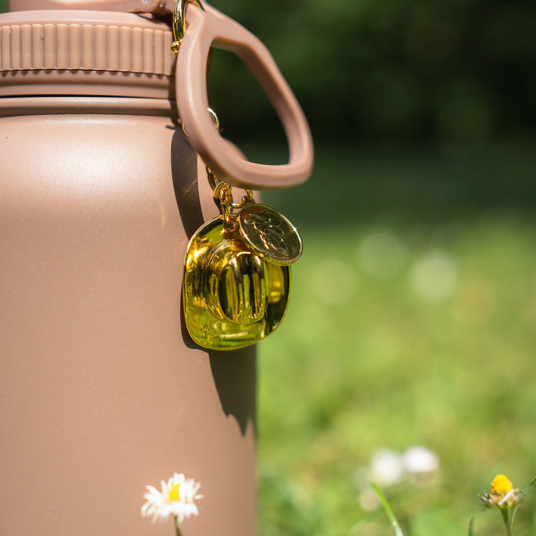 Charm Keychain - Gold