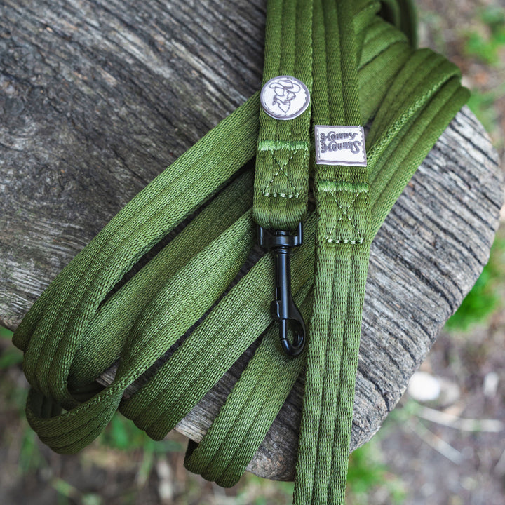 Longline Lead - Saddleback Chestnut