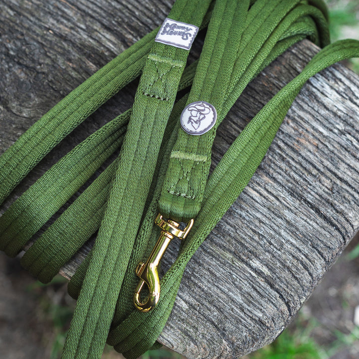 Longline Lead - Saddleback Chestnut